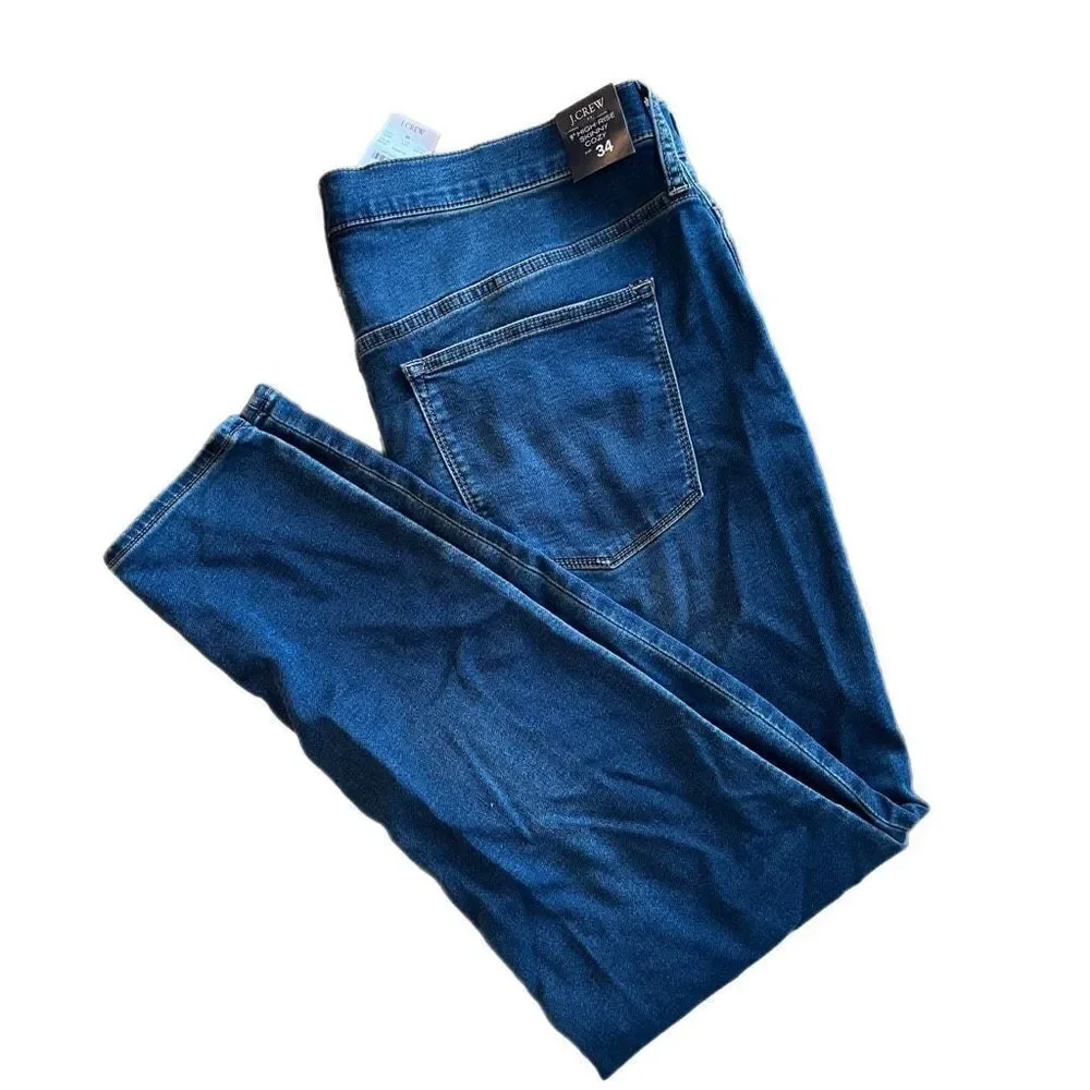 J. Crew 9” High-Rise Skinny Cozy Jeans